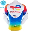 Maillot Cyclisme 2021 Team TotalEnergies Hiver Thermal Fleece N003